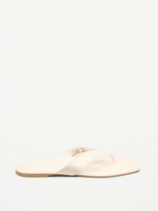 Old Navy Faux-Leather Flip Flop for Women — photo 4