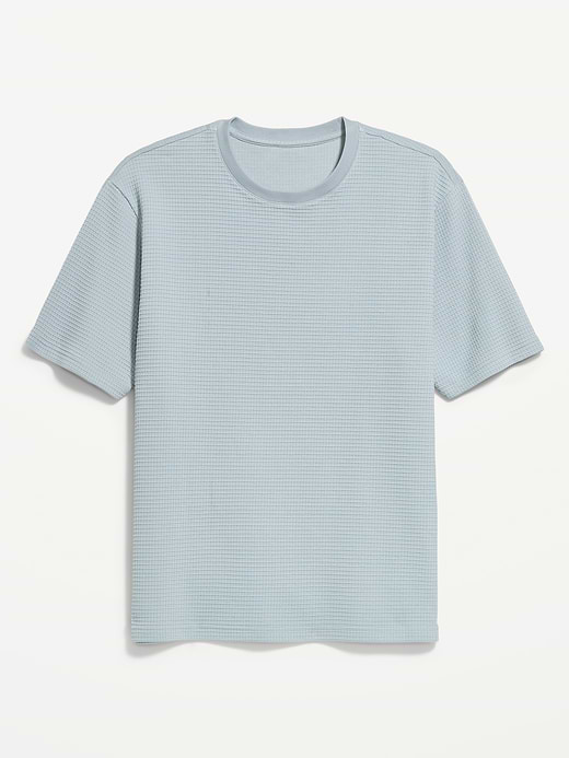 Old Navy Loose Short-Sleeve Textured Waffle T-Shirt — photo 4