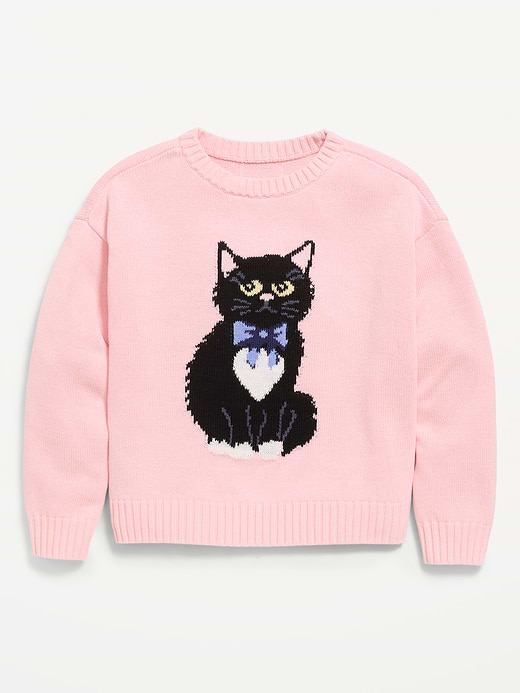Old Navy Long-Sleeve Pullover Sweater for Girls — photo 1