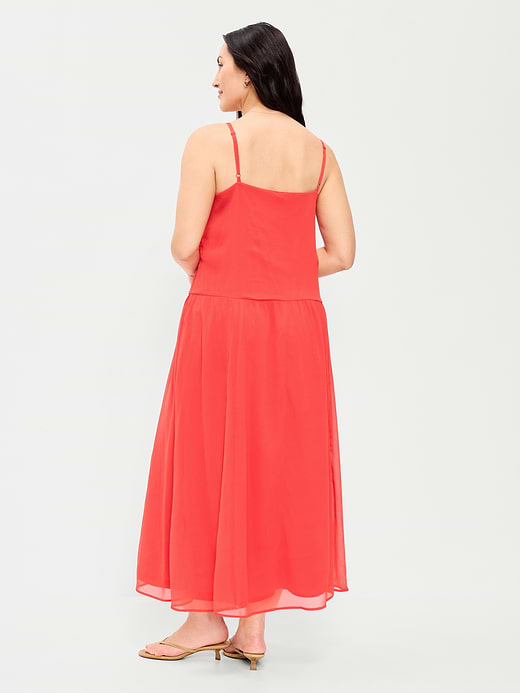 Old Navy Chiffon Drop-Waist Maxi Dress — photo 8