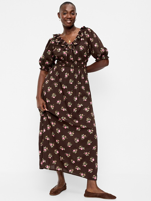 Old Navy Ruffle-Collar Boho Maxi Dress — photo 7