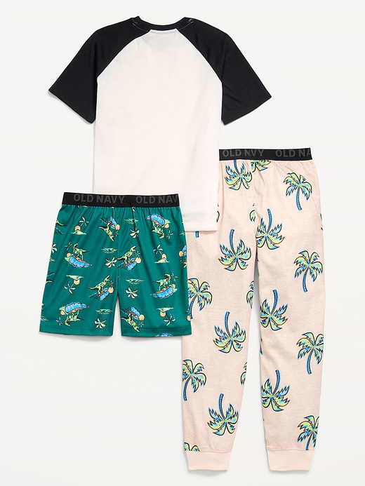 Old Navy 3-Piece Jersey-Knit Pajama Set for Boys — photo 3