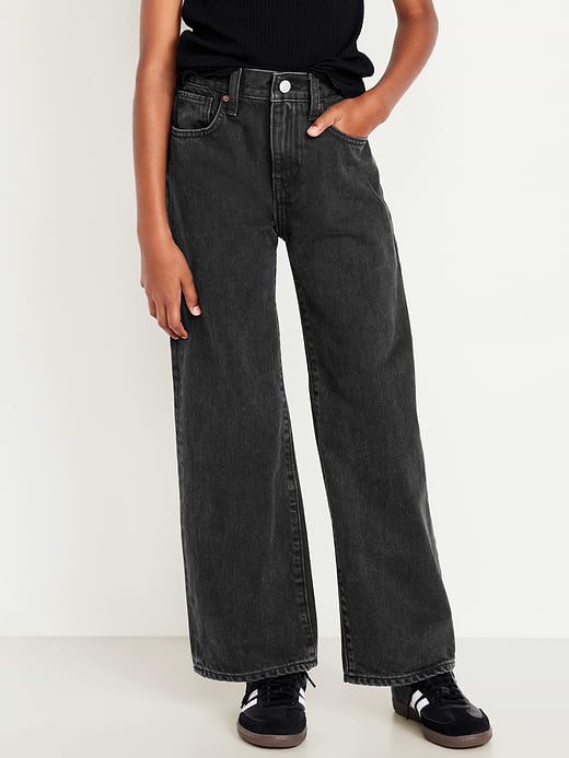 Old Navy Baggy Straight-Leg Jeans for Girls — photo 1
