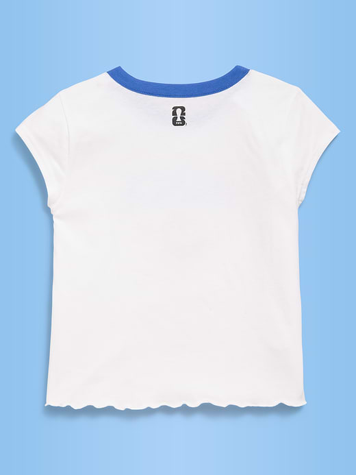 Old Navy FIFA World Cup 26™ Brazil Smocked Graphic T-Shirt for Girls — photo 3