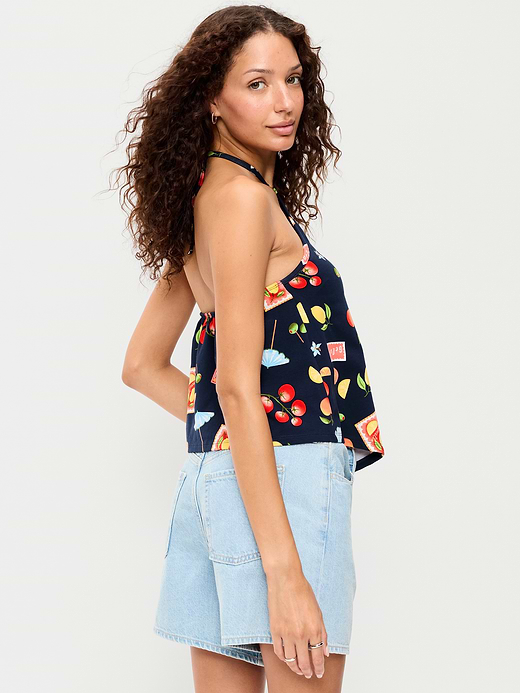Old Navy Handkerchief Halter Top — photo 3
