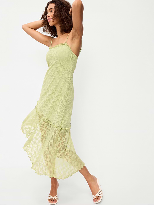 Old Navy Fit & Flare Lace Midi Dress — photo 5