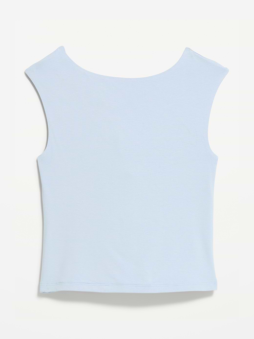 Old Navy Cap-Sleeve Tie-Back Top — photo 4
