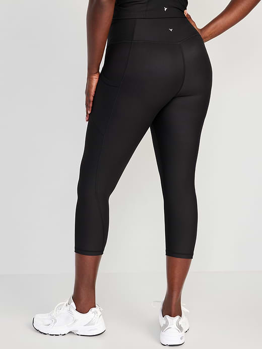 Old Navy High-Waisted PowerSoft Crop Pocket Leggings — photo 6