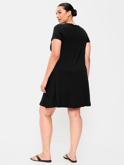 Old Navy Short-Sleeve Mini Swing Dress — photo 10