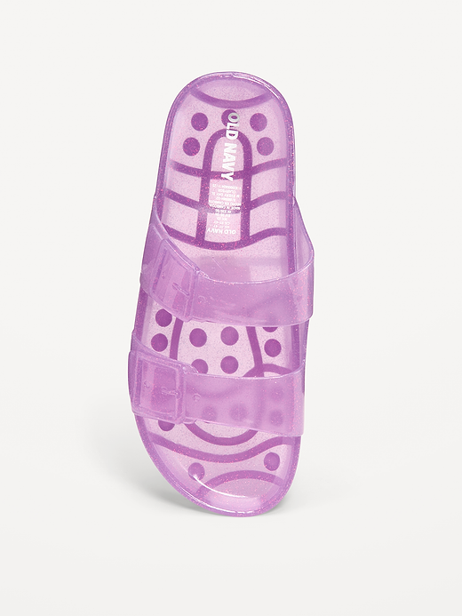 Old Navy Jelly Buckled Slide Sandals for Girls — photo 3
