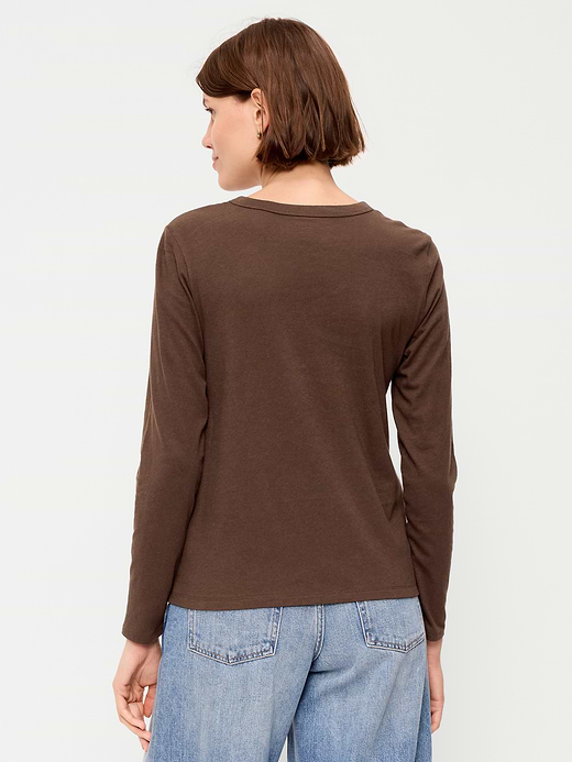 Old Navy EveryWear Long-Sleeve T-Shirt — photo 3