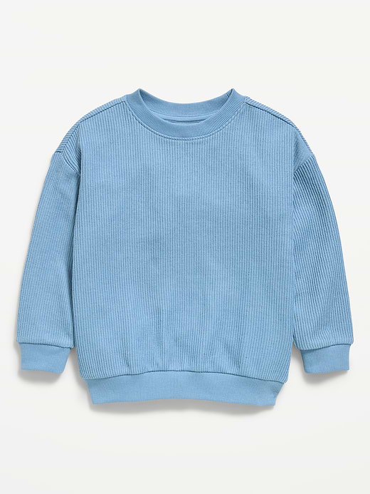 Old Navy Oversized French Terry Sweatshirt for Toddler Boys — photo 1