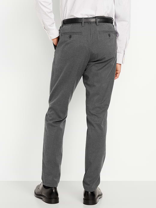 Old Navy Athletic-Fit Twill Dress Pants — photo 3