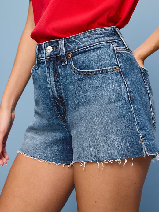 Old Navy Extra High-Waisted Denim Micro Short -- 2.5-inch inseam — photo 6