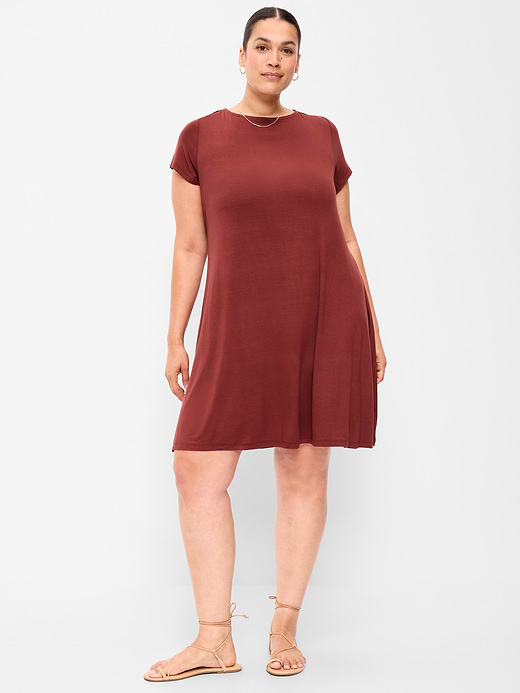 Old Navy Short-Sleeve Mini Swing Dress — photo 9