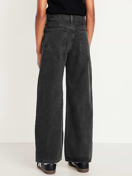 Old Navy Baggy Straight-Leg Jeans for Girls — photo 3
