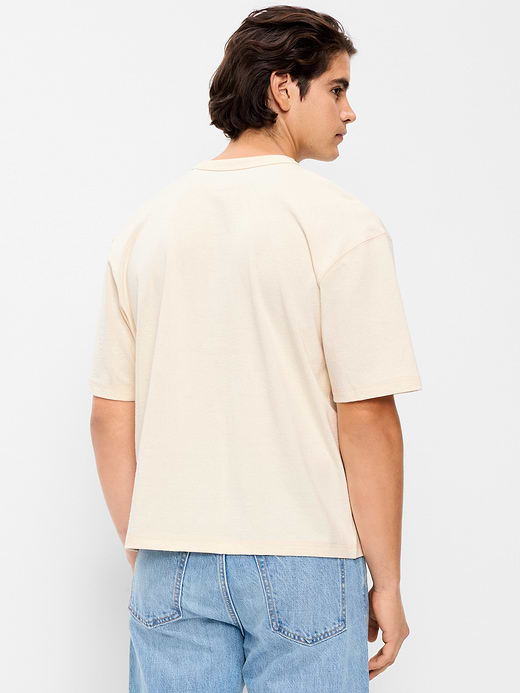Old Navy Garment-Dyed Heavyweight Cropped T-Shirt — photo 3