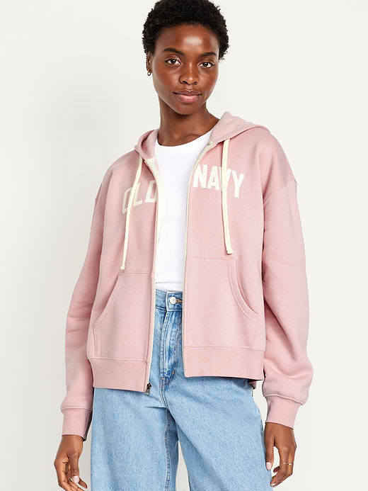 Old Navy Logo Zip Hoodie Sweatshirt — photo 1
