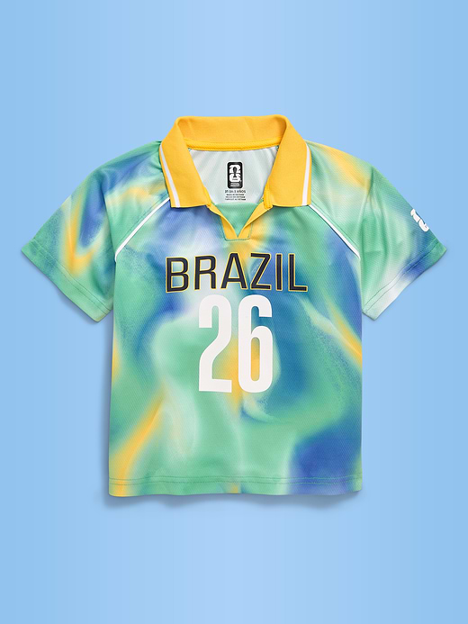 Old Navy FIFA World Cup 26™ Argentina Unisex Lifestyle Collared Jersey T-Shirt for Toddler — photo 3