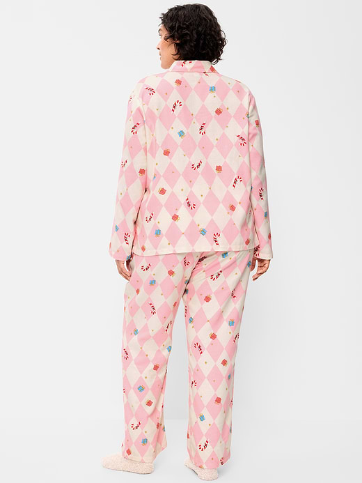 Old Navy Printed Flannel Pajama Pant Set for Women — photo 9