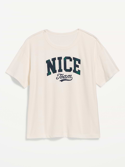 Old Navy Short-Sleeve Graphic Pajama T-Shirt — photo 3