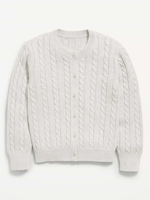 Old Navy Cable-Knit Cardigan Sweater for Girls — photo 3