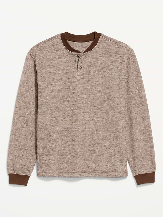 Old Navy Workwear Fleece Henley T-Shirt — photo 5