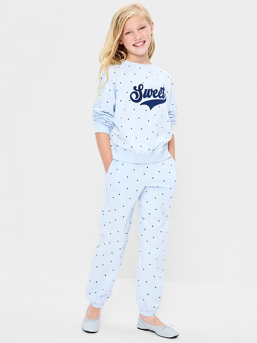 Old Navy Favorite Fleece High-Waisted Jogger Sweatpants for Girls — photo 4