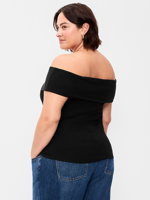 Old Navy Off-The-Shoulder Fitted Top — photo 9