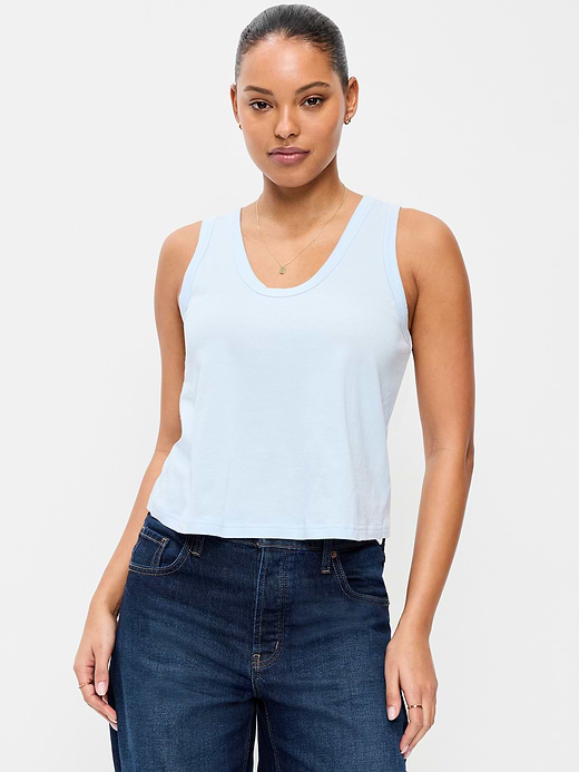 Old Navy Relaxed Scoop-Neck Tank Top — photo 1