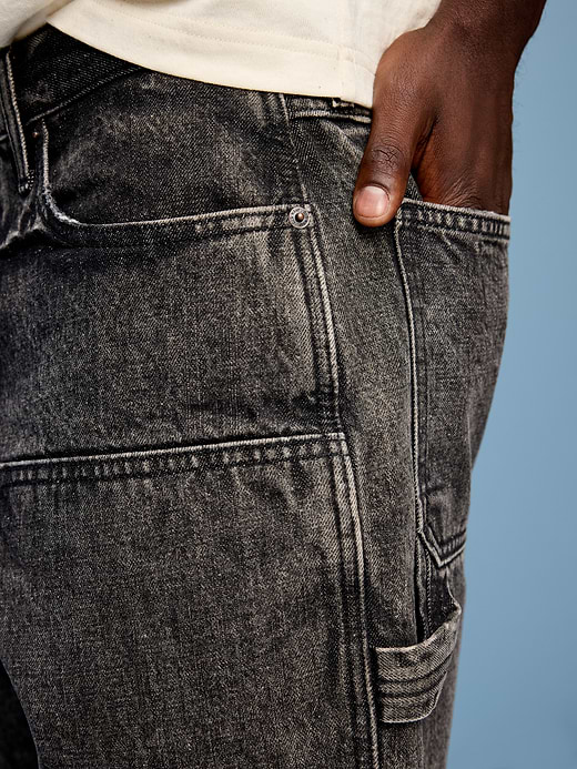 Old Navy Baggy Carpenter Jean Shorts-- 10-inch inseam — photo 5