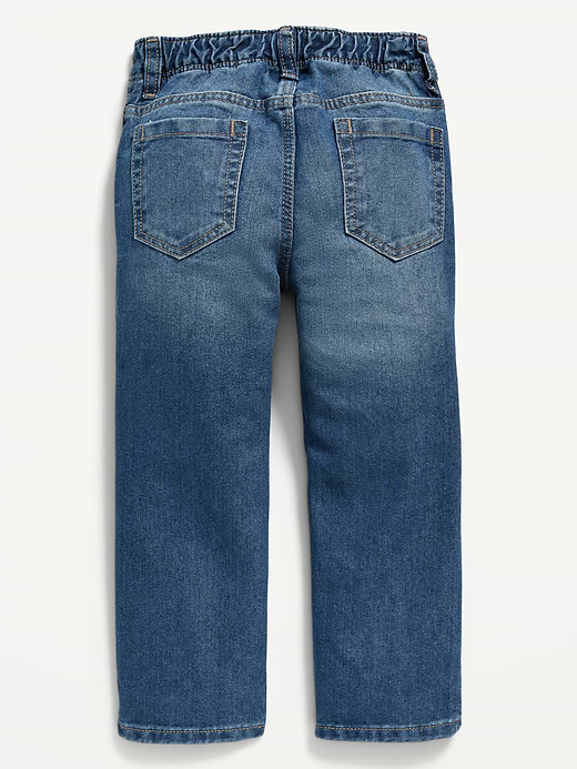 Old Navy Wow Straight Pull-On Jeans for Toddler Boys — photo 3