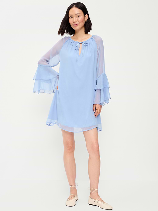 Old Navy Bell-Sleeve Boho Mini Dress — photo 4