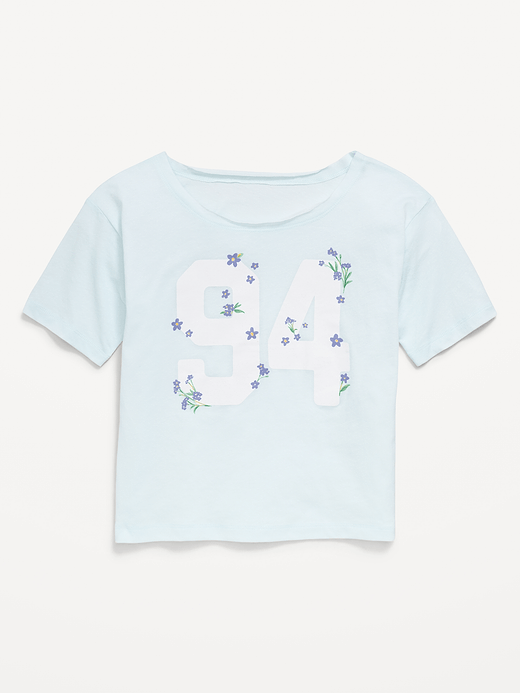 Old Navy Off-Shoulder Graphic T-Shirt for Girls — photo 3