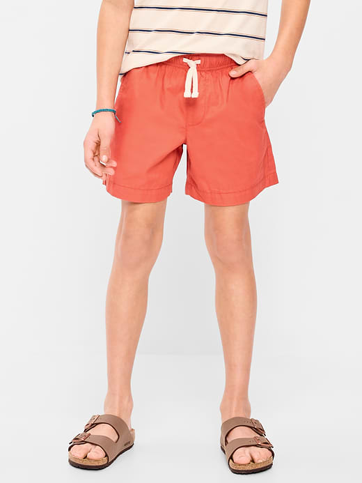 Old Navy Above Knee Twill Non-Stretch Jogger Shorts for Boys — photo 1