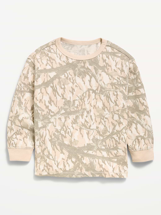 Old Navy Long-Sleeve Waffle Knit T-Shirt for Toddler Boys — photo 1