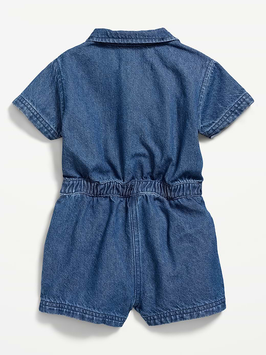 Old Navy Short-Sleeve Utility Romper for Toddler Girls — photo 4
