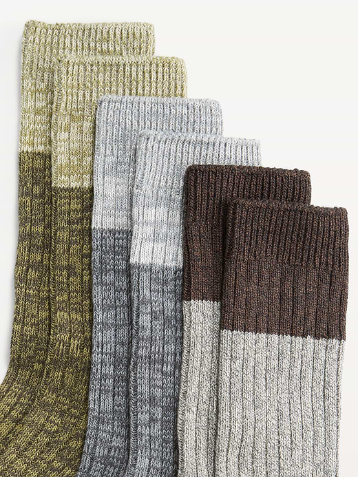 Old Navy Marled Boot Socks 3-Pack — photo 3
