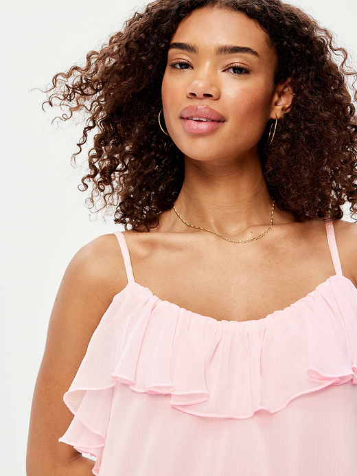 Old Navy Ruffle-Front Flounce Mini Dress — photo 5
