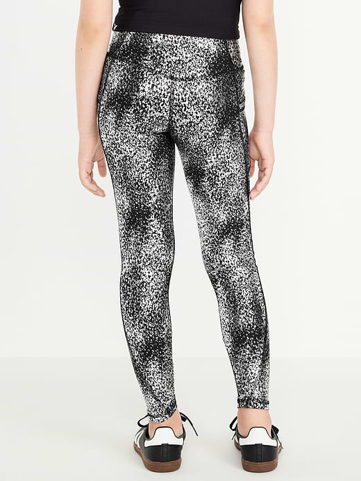 Old Navy High-Waisted PowerSoft 7/8-Length Side-Pocket Leggings for Girls — photo 3