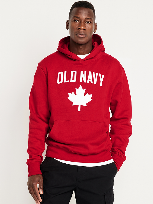 Old Navy Oversized Canada Logo Pullover Hoodie — photo 1