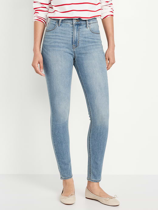 Old Navy High-Waisted Wow Super-Skinny Jeans — photo 3