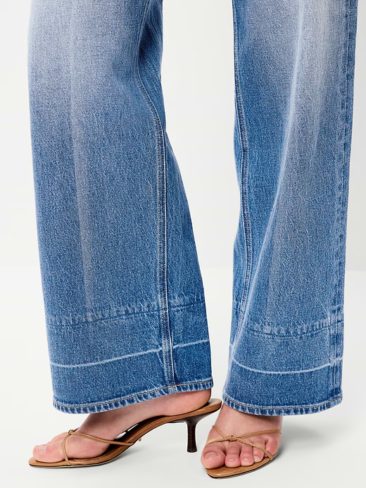 Old Navy Extra High-Waisted Wide-Leg Jeans — photo 5