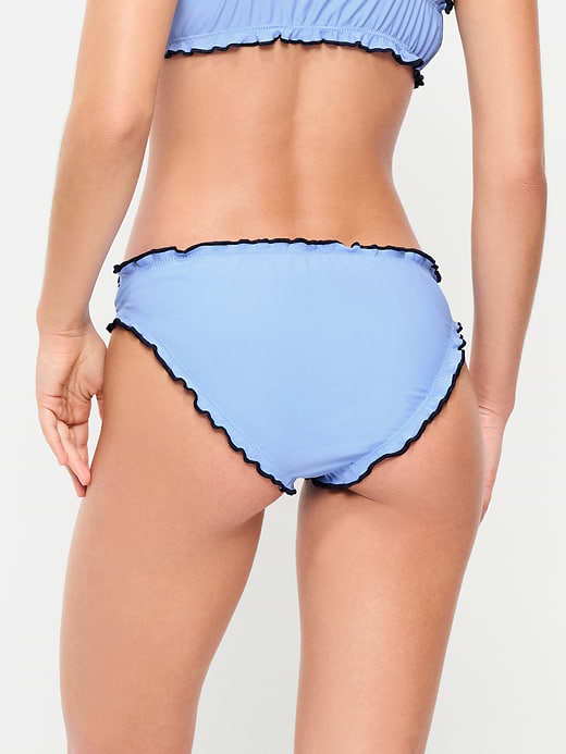 Old Navy Mid-Rise Ruffle Trim Swim Bottoms — photo 3