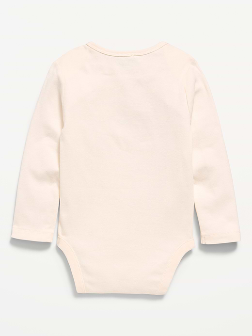 Old Navy Long-Sleeve Graphic Bodysuit for Baby — photo 4