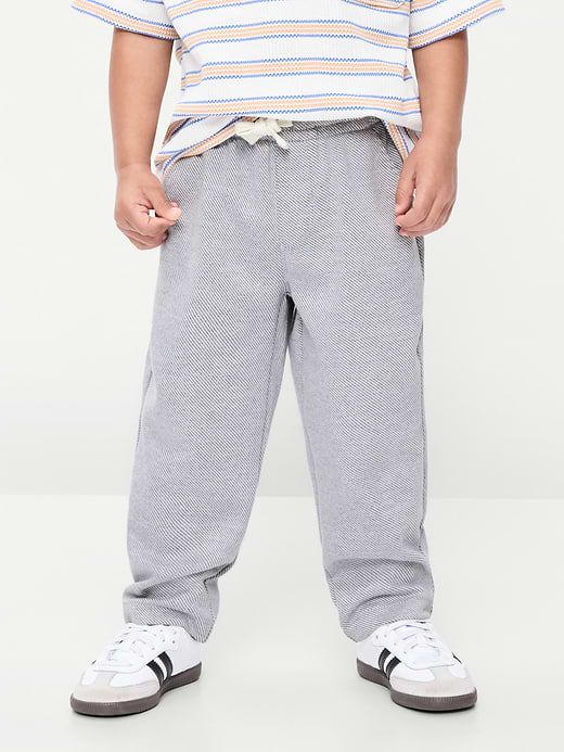 Old Navy Barrel-Leg Knit Pants for Toddler Boys — photo 3