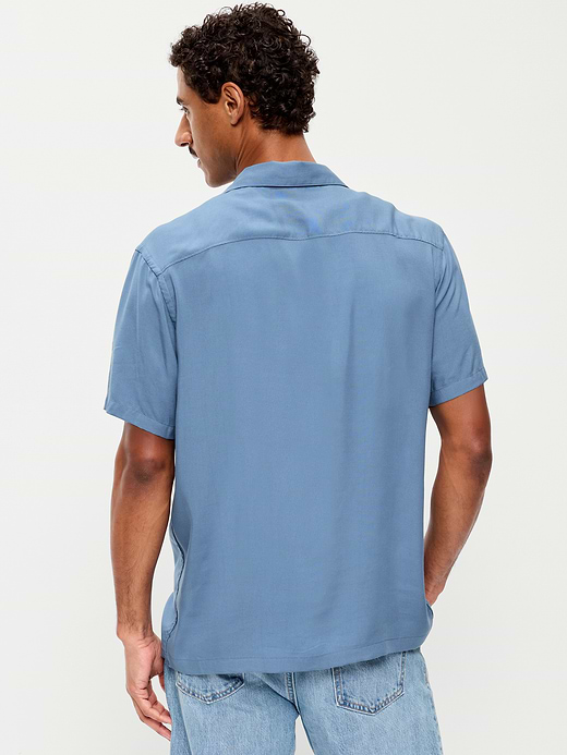 Old Navy Short-Sleeve Floral Camp Shirt — photo 3