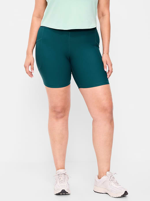 Old Navy High-Waisted PowerSoft Biker Shorts -- 8-inch inseam — photo 7