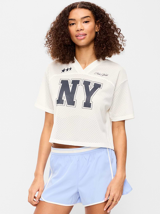Old Navy Mesh Jersey Football Top