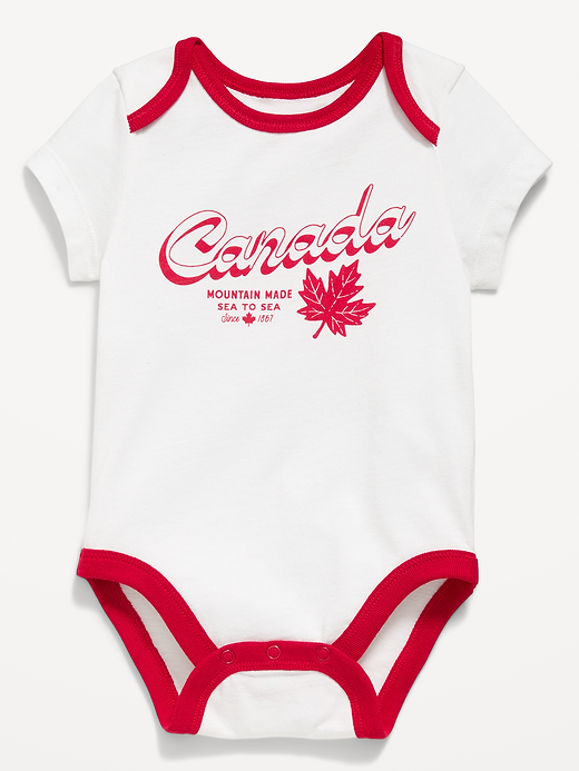 Old Navy Short-Sleeve Unisex Graphic Bodysuit for Baby